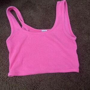 garage bright pink tank